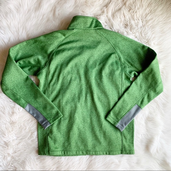 The North Face Green ZIP Up Fleece Jacket ME1527 - Picture 4 of 4